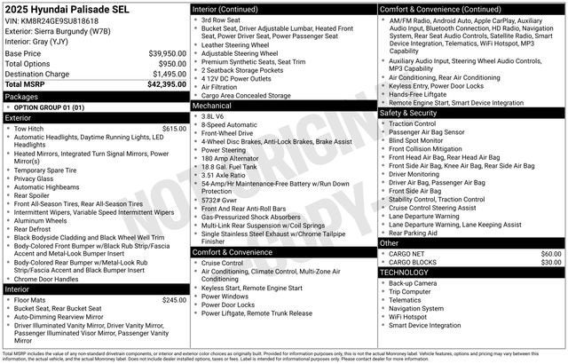 2025 Hyundai Palisade SEL