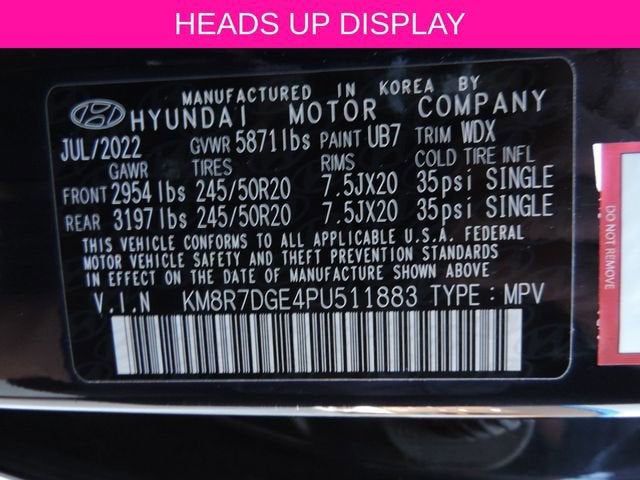 2023 Hyundai Palisade Calligraphy