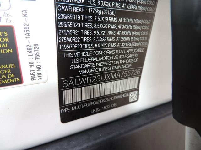 2021 Land Rover Range Rover Sport HSE Silver Edition MHEV