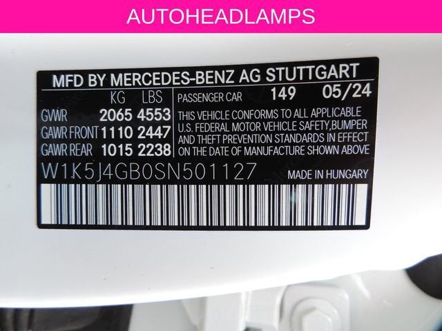 2025 Mercedes-Benz CLA 250 Coupe CLA 250