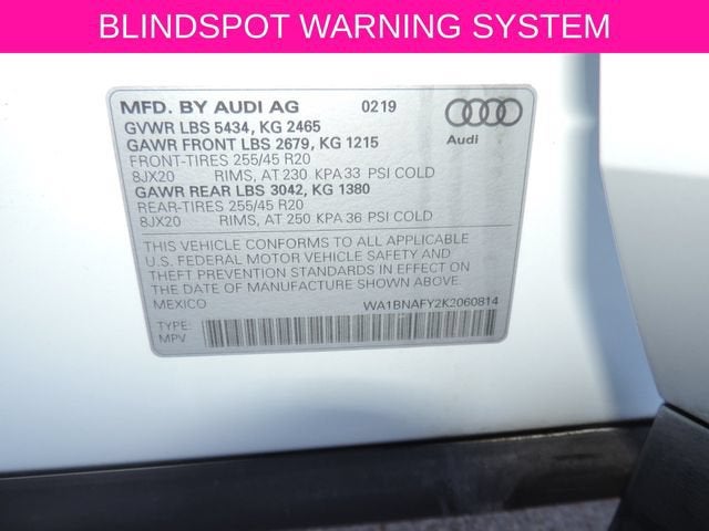 2019 Audi Q5 45 Premium