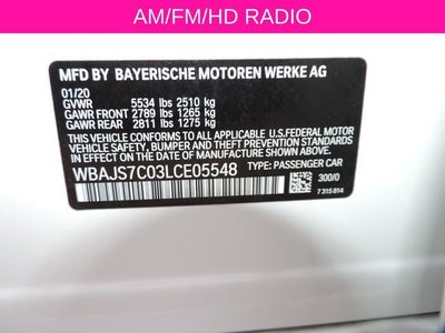 2020 BMW M550i xDrive