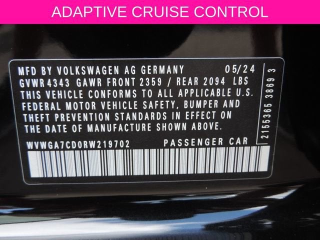 2024 Volkswagen Golf GTI 2.0T S