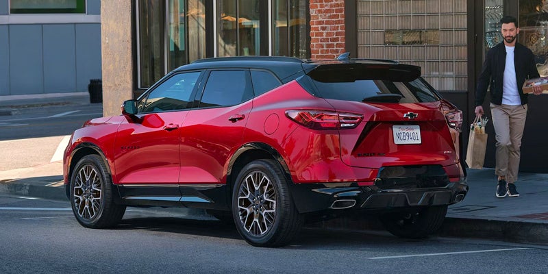 2024 Chevrolet Blazer Parked on the road