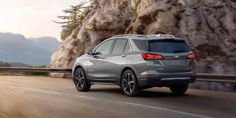 2024 chevrolet equinox Driving on the road.