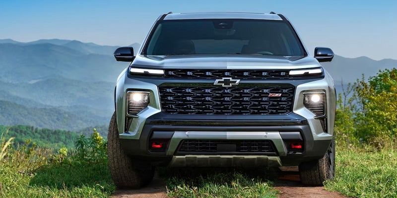 Frontside of the vehicle