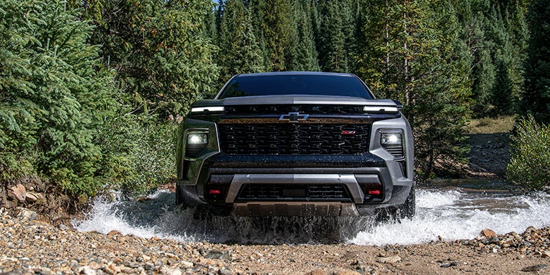 2024 Chevrolet Traverse Driving in offroad.